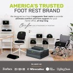 Premium Velvet Ergonomic Under-Desk Foot Rest