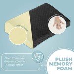 Kölbs Plush Velvet Ergonomic Under Desk Foot Rest