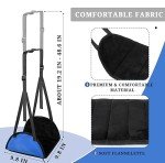 Portable Adjustable Footrest for Comfort on Flights