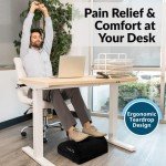 Adjustable Ergonomic Foot Rest for Desk Relief