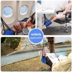 Portable Adjustable Footrest for Comfort on Flights