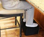 Extra Large Adjustable Foam Footrest for Comfort