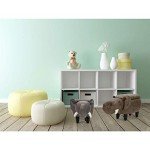 Brown Elephant Storage Ottoman & Foot Rest for Kids
