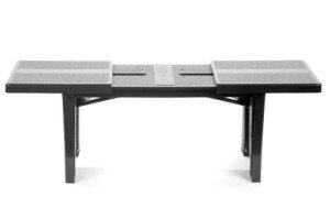 USA-Made Portable Travel Footrest in Black