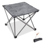 Folding Foot Rest Stool for Camping & Travel