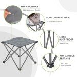 Folding Foot Rest Stool for Camping & Travel
