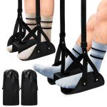 2-Pack Adjustable Foot Hammocks for Travel