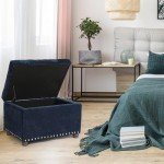 Furnistar 24" Storage Ottoman and Foot Rest