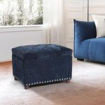 Furnistar 24" Storage Ottoman and Foot Rest
