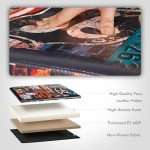 Cozy Faux Leather Folding Footrest Ottoman Bench