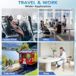2-Pack Adjustable Foot Hammocks for Travel