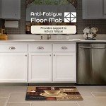 Achim Anti-Fatigue Mat - Coffee 18x30 inches