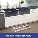 Designer Anti-Fatigue Kitchen Mat for Comfort