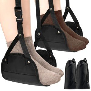 Travel Foot Rest Set - Adjustable Comfort for Journeys