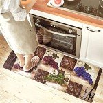 ABREEZE 20"x59" Washable Farmhouse Area Rug