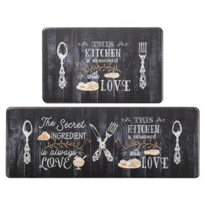 Anti-Fatigue Kitchen Mat Set for Standing Desks