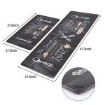 Anti-Fatigue Kitchen Mat Set for Standing Desks