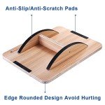Wooden Balance Board for Stability and Core Strength