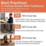 Versatile Rocking Balance Board for Standing Desks