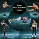 Yes4All Adjustable Round Balance Board for Standing Desks