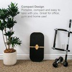 Bamboo Balance Board for Standing Desks & Yoga