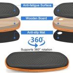 Ergohead 360° Rotating Balance Board for Comfort