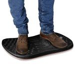 Anti-Fatigue Wooden Balance Wobble Mat with Massage
