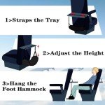 Travel Foot Rest Set - Adjustable Comfort for Journeys