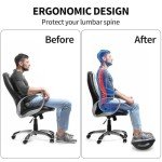 Ergonomic Rocking Foot Rest with Massager
