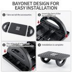 Ergonomic Rocking Foot Rest with Massager