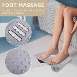 Ergonomic Rocking Foot Rest with Massage Feature