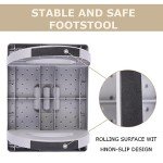 Ergonomic Rocking Foot Rest with Massage Feature