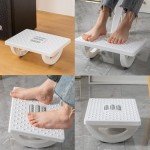 Adjustable Ergonomic Rocking Foot Rest for Comfort