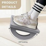 Ergonomic Rocking Foot Rest with Massage Feature