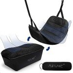 Inflatable Travel Foot Hammock & Cushioned Footrest