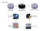 Portable Inflatable Footrest Stool with Pump