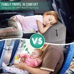 Travel-Friendly Inflatable Foot Rest Set