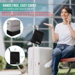 Travel-Friendly Inflatable Foot Rest Set