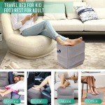 Travel-Friendly Inflatable Foot Rest Set