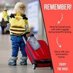 Inflatable Travel Foot Rest Pillow for Kids