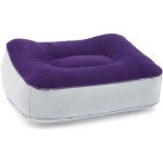 Inflatable Travel Foot Rest Pillows - 2 Pack