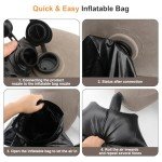 Adjustable Inflatable Travel Foot Rest Pillow