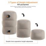 Adjustable Inflatable Travel Foot Rest Pillow