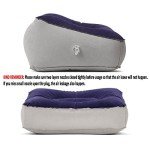 Portable Inflatable Foot Rest Pillow - 2 Pack