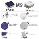 Portable Inflatable Foot Rest Pillow - 2 Pack