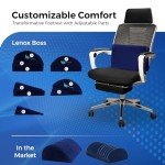 Adjustable Ergonomic Foot Rest for Comfort at Desk