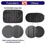 Inflatable Travel Foot Hammock & Cushioned Footrest