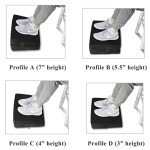 InteVision 4-in-1 Adjustable Footrest with Foam Cushion