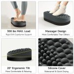 Dikdoc Adjustable Under-Desk Foot Rest Ottoman