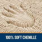 OLANLY Extra Soft Chenille Bath Rug 24x16